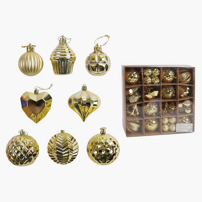 Новорічні прикраси C 67605 (16) 40 штук, в коробці