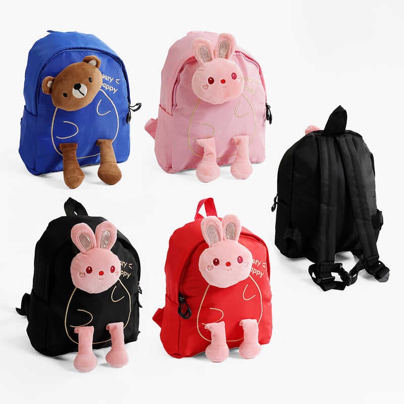 Рюкзак C 68146 (150) тваринка, одне відділення, 20х13х30 см, ВИДАЄТЬСЯ ТІЛЬКИ МІКС ВИДІВ 