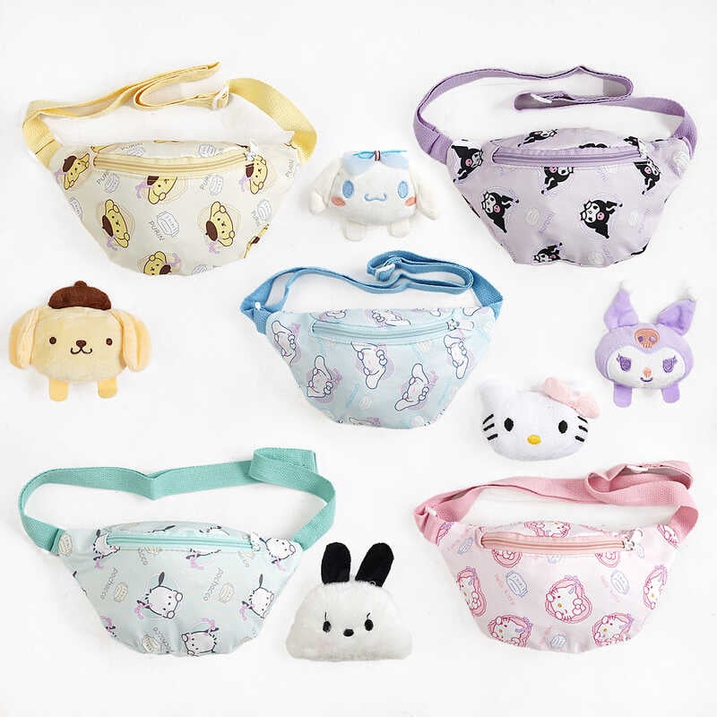 Сумочка-бананка C 68147 (600) одне відділення, м’який значок, в пакеті, ВИДАЄТЬСЯ ТІЛЬКИ МІКС ВИДІВ