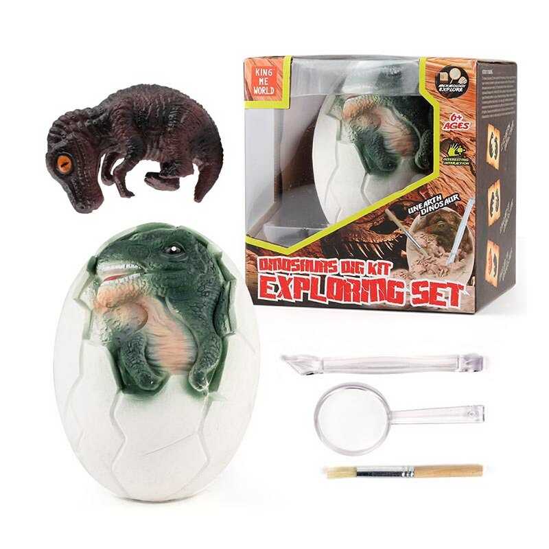 Розкопки 303 D-1 /2/3/4/5/6 (48/2) фігурка динозавра, інструменти, в коробці