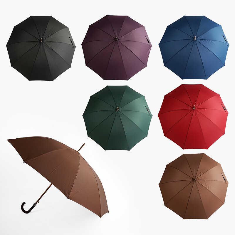 Парасолька C 68637 (48) напівавтомат, d = 117 см, довжина 93 см, 10 спиць, в пакеті, ВИДАЄТЬСЯ МІКС ВИДІВ