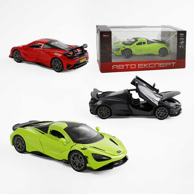 Машина TX 93680 (48/2) "Авто Експерт", 3 кольори, металопластик, масштаб 1:22, світло, звук, інерція, відчиняються двері, капот, в коробці ВИДАЄТЬСЯ ТІЛЬКИ МІКС ВИДІВ