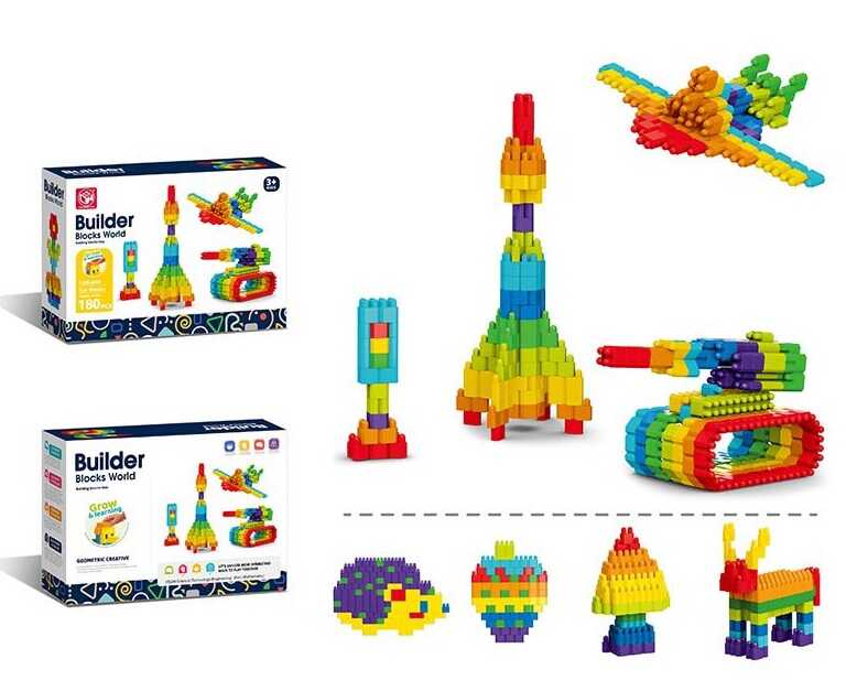 Конструктор 188-668 (60) 180 деталей, в коробці