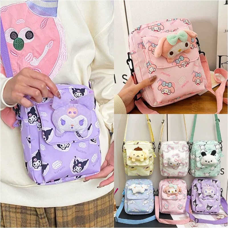 Сумочка C 68987 (300) текстильна, розмір сумочки - 19х5х22 см, одне відділення, 2 кишені, регульований ремінець, у пакеті, ВИДАЄТЬСЯ ТІЛЬКИ МІКС ВИДІВ