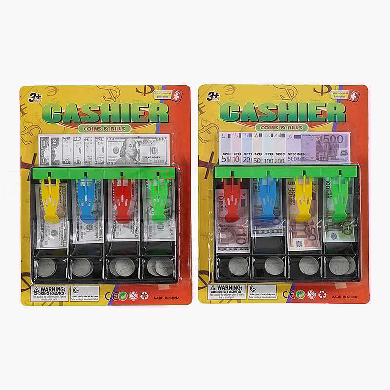 Гроші 929-066 (240/2) 2 види, банкноти, монети, каса, на листі