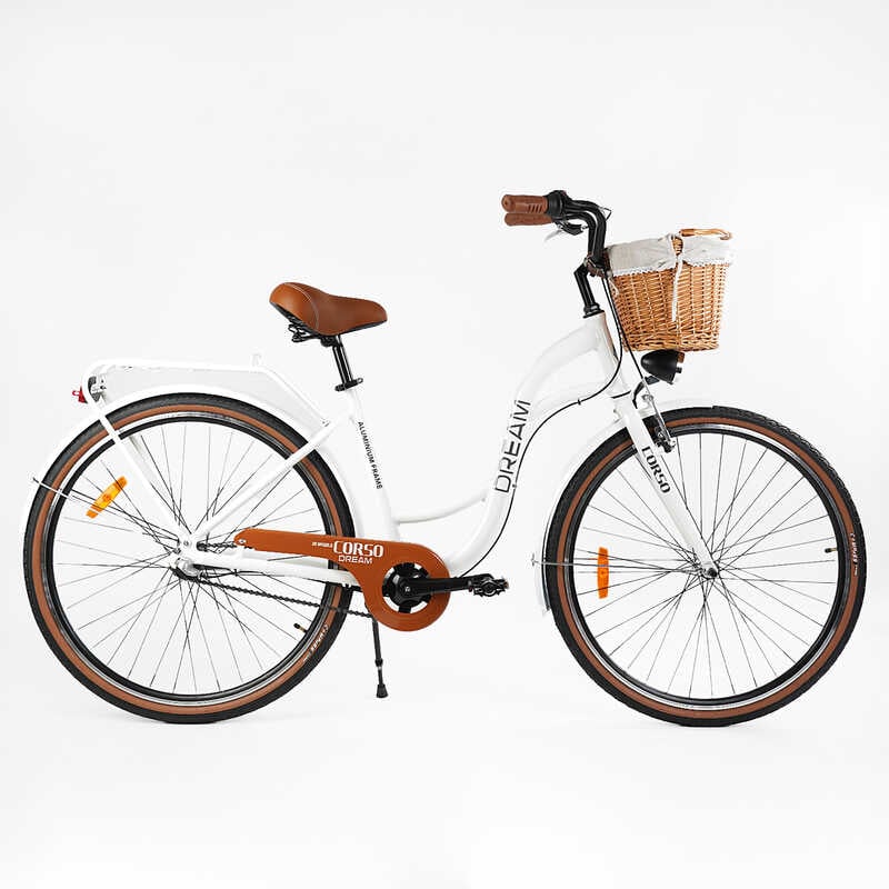 Велосипед міський Corso "Dream" DM-28711 + КОШИК  