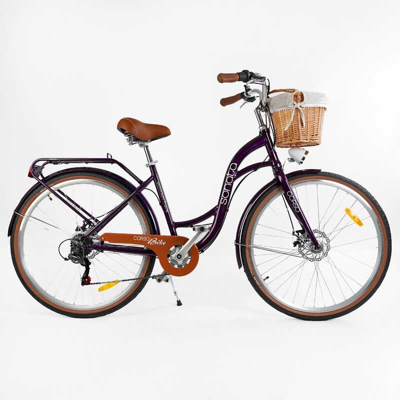 Велосипед міський Corso "Sonata" SN-28962 + КОШИК  