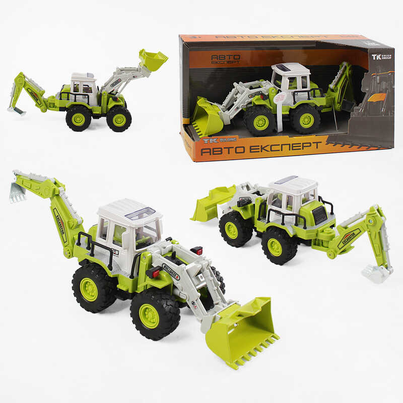 Спецтехніка TK-96333 (36) "Авто Експерт", металопластик, 1:40, звук, світло, інерція, рухомі елементи, в коробці