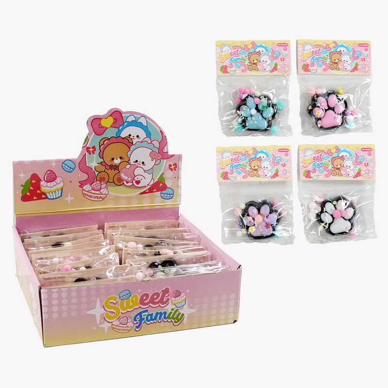 Гра антистрес С 69004 (24) “Лапка”, кульки, ЦІНА ЗА 16 ШТУК В БЛОЦІ