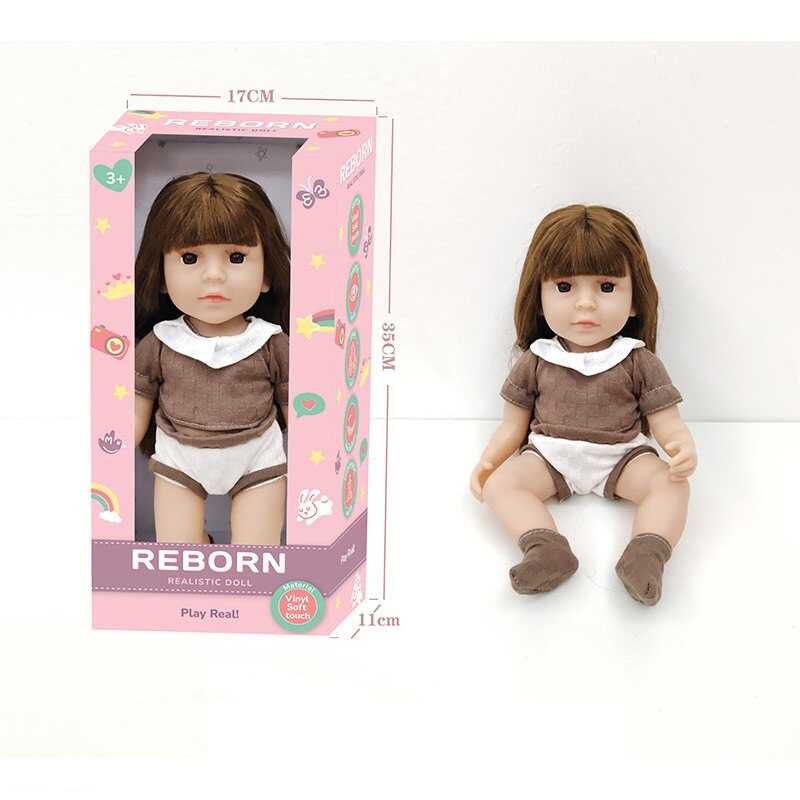 Лялька W 01-81 (36/2) висота: 32 см, знімний одяг, рухливі ніжки та ручки, аксесуари, в коробці 