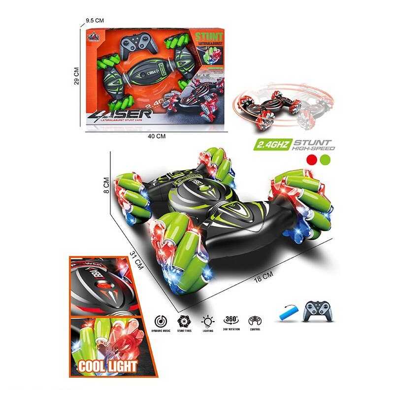 Машина на радіокеруванні RQ 3034 (24) викрутка, музика, підсвічування, акум. 3.7V, пульт 2.4G, режим демонстрації, викрутка, в коробці