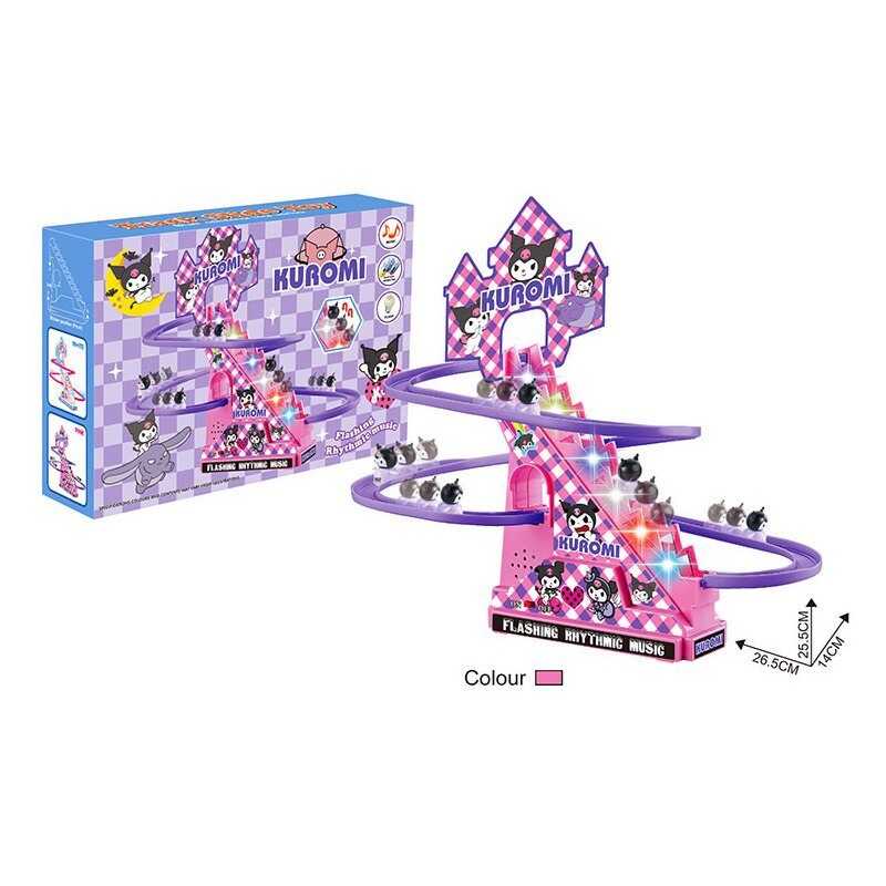 Трек 2012 A (96) на батарейках, автоматичний підйомник, підсвітка, музика, герої, в коробці