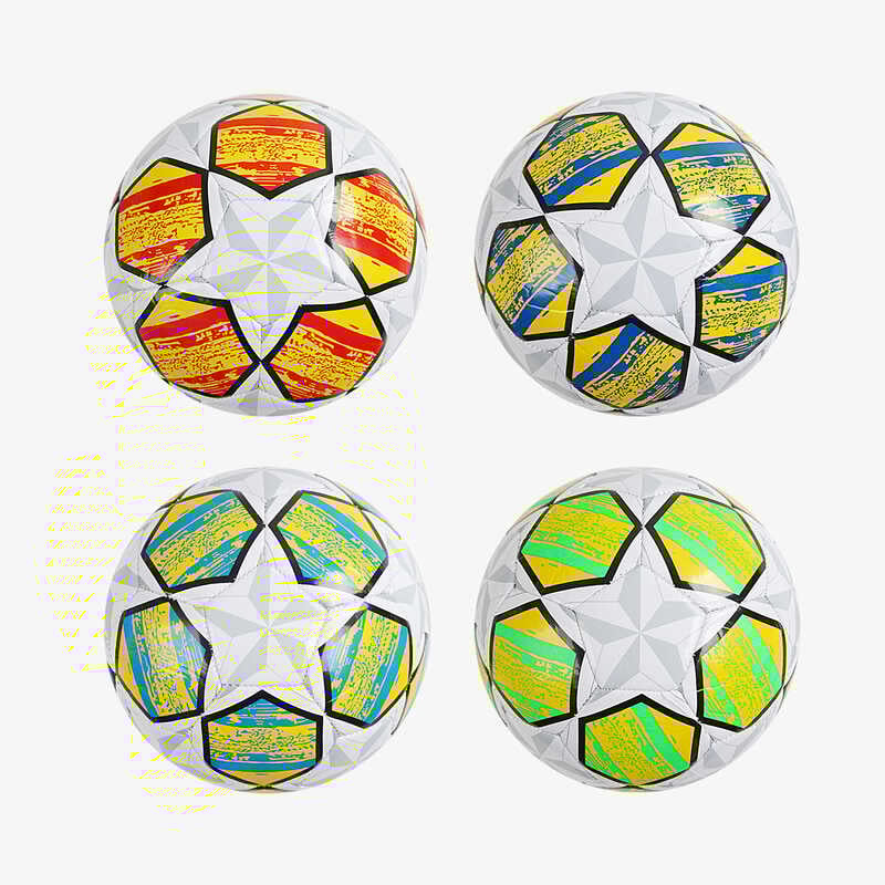 М`яч футбольний C 70299 (80) 4 види, вага 300-310 грамів, гумовий балон, матеріал PVC, розмір №5, ВИДАЄТЬСЯ МІКС 