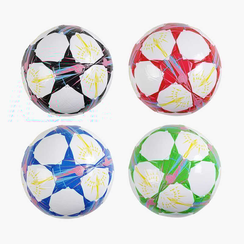 М`яч футбольний C 65925 (60) розмір №5, 4 види, матеріал м`яка EVA, 300-320 грамів, гумовий балон, ВИДАЄТЬСЯ ТІЛЬКИ МІКС ВИДІВ