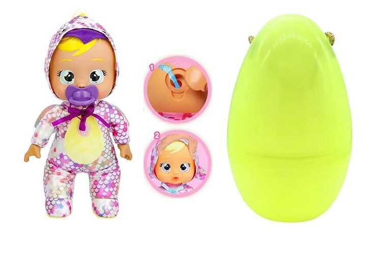 Пупс TK 2296 (120/2) висота 27 см, музичний чип, м'якотілий, плаче водою, пустушка, в боксі