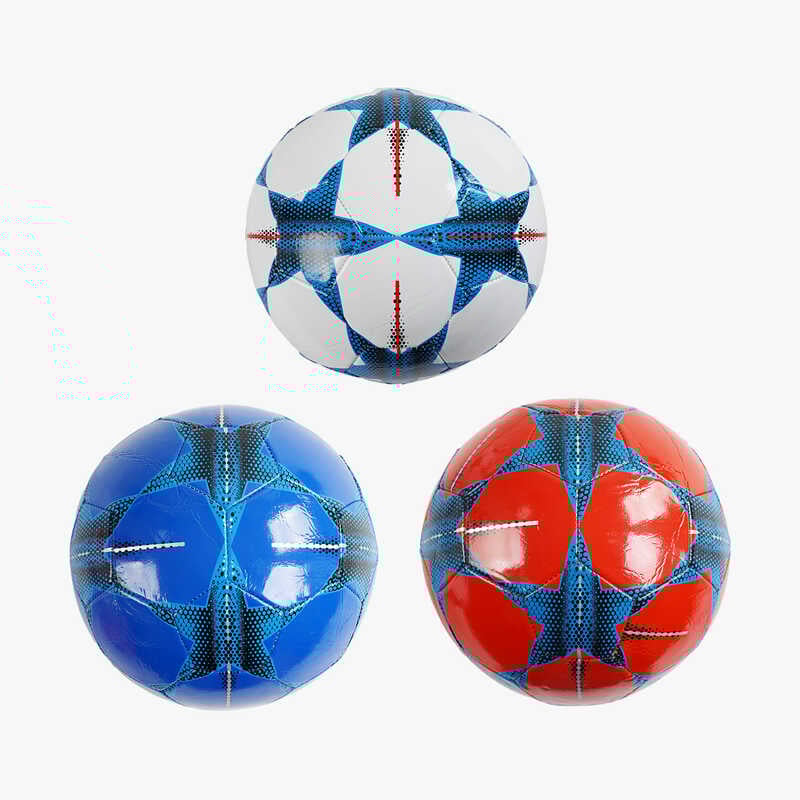 М`яч футбольний C 70147 (100) 3 кольори, розмір №5, матеріал PVC, 280 грамів, гумовий балон, ВИДАЄТЬСЯ ТІЛЬКИ МІКС ВИДІВ