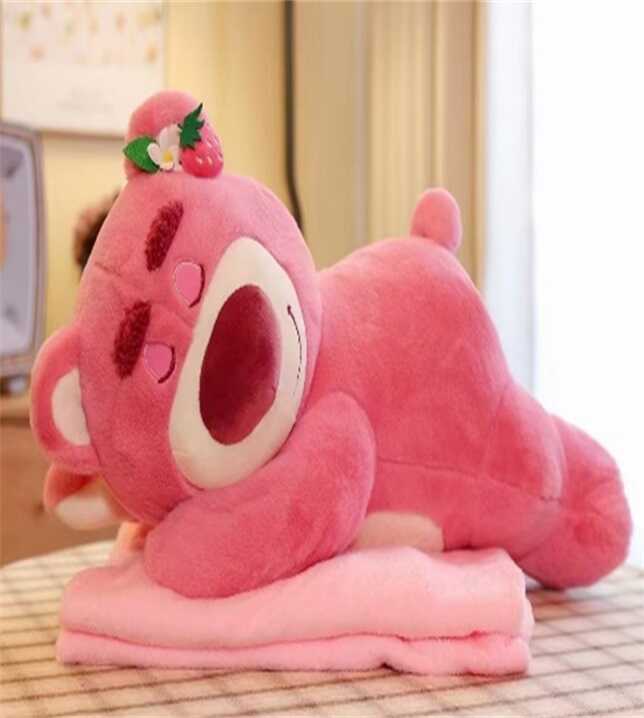 М’яка іграшка M 18199 (50) герой, довжина 45 см, плед 185*110 см