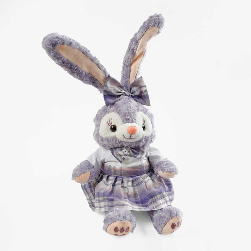 М`яка іграшка M 18240 (50) герой, висота 36см, сидяча, пластикові очі, сукня, бантик