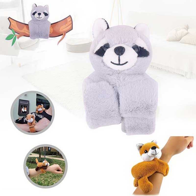 М’яка іграшка-браслет 034-10 (240) чіпляється лапками на руку