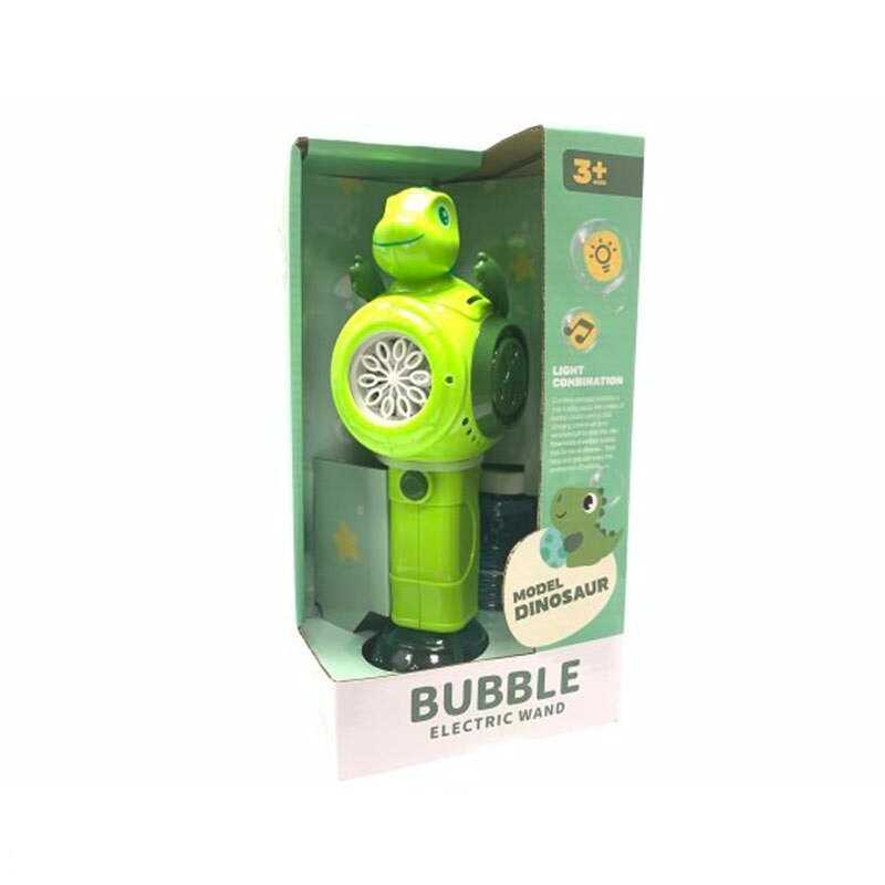 Установка з мильними бульбашками 23616 B (36/2) підсвічування, висота 24см, автоматичний принцип, пляшечка з мильним розчином, в коробці