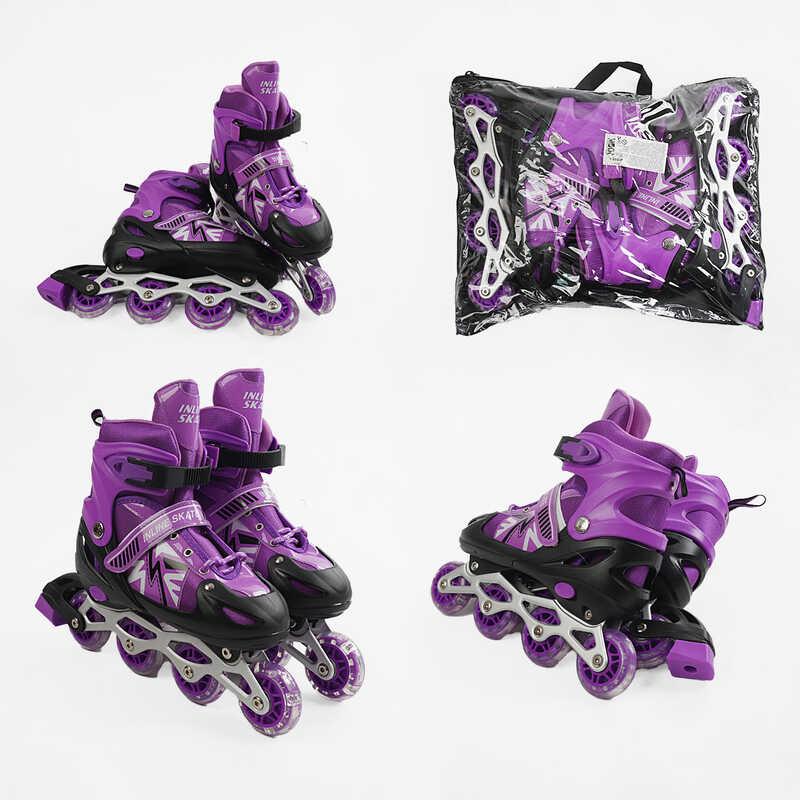 Ролики 24250-S /розмір 29-33/ колір – ФІОЛЕТОВИЙ  