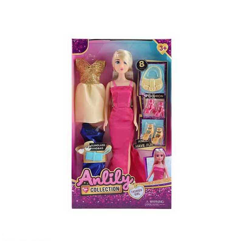 Лялька 616052 A (36) висота: 30 см, взуття, аксесуари, знімний одяг, в коробці 