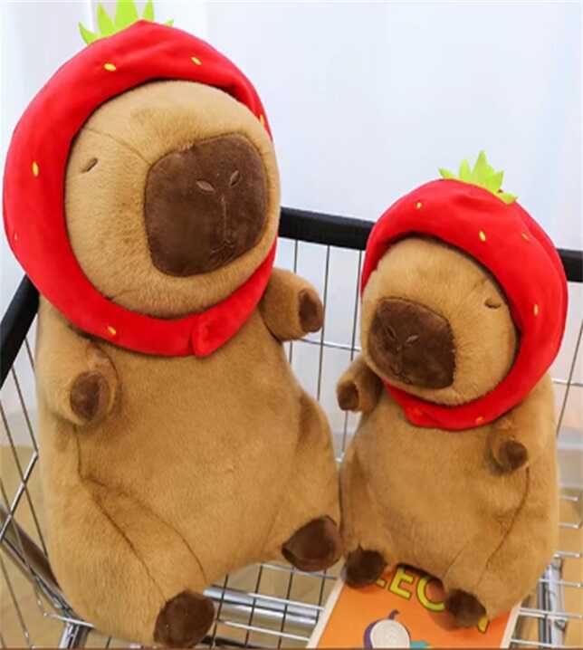 М`яка іграшка M 18191 (20) 57 см, “Капібара”, знімний капелюшок