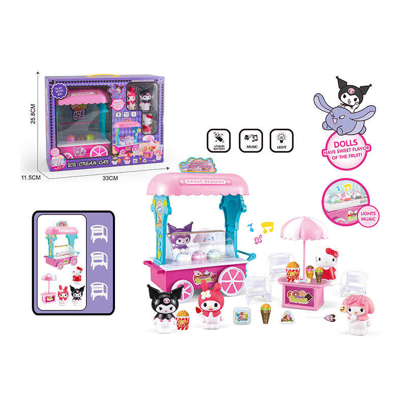 Набір героїв KLM 114 (24/2) герої, пальчиковий театр, візок, фігурки, музика, світло, аксесуари, в коробці