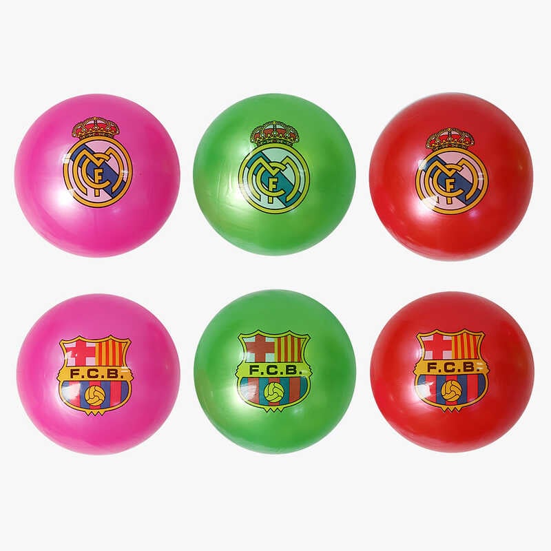 М’яч гумовий F 43264 (600) 3 кольори, діаметр - 19 см, ВИДАЄТЬСЯ ТІЛЬКИ МІКС ВИДІВ