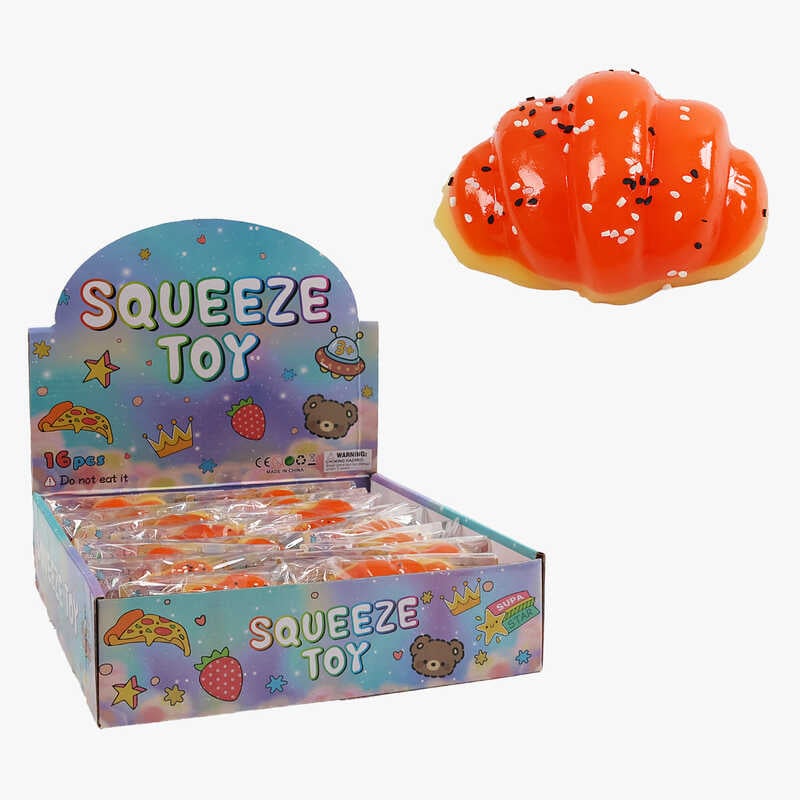 Гра антистрес C 72467 (16) ЦІНА ЗА 24 ШТУКИ В БЛОЦІ, “Круасан”, ароматизовані, в коробці