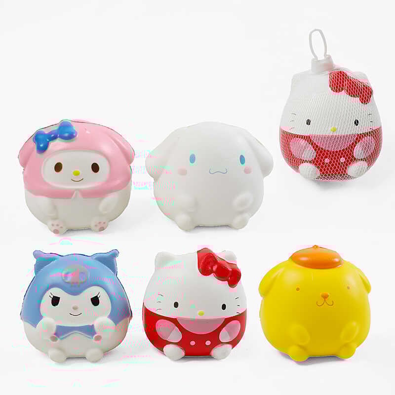 Антистрес-сквіш C 70816 (42) ЦІНА ЗА 12 ШТУК В УПАКОВЦІ, герої, середній розмір -  8х6х8 см, в пакеті