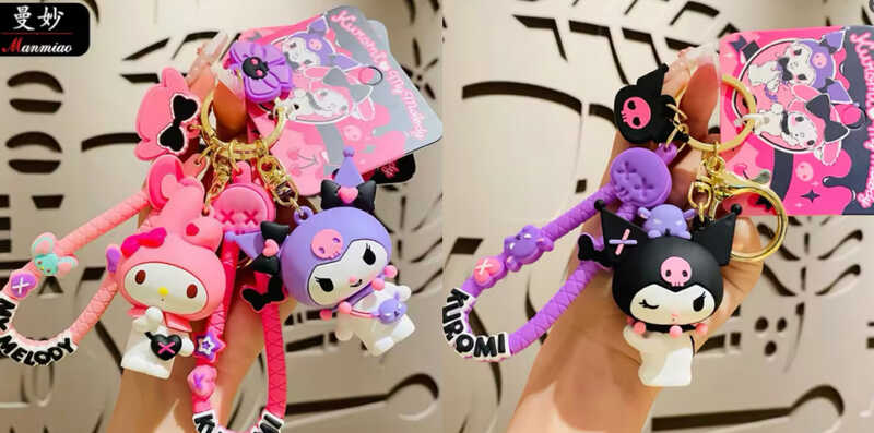 Брелок C 71635 (20) ЦІНА ЗА 10 ШТУК В УПАКОВЦІ, герої, металева фурнітура, в пакеті