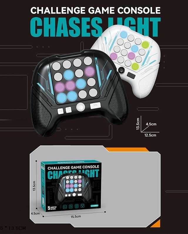 Розважальна гра 469-32 (120) 5 режимів гри, регулювання гучності, звуки, мелодії, озвучування англ. мовою, підсвічування, в коробці 