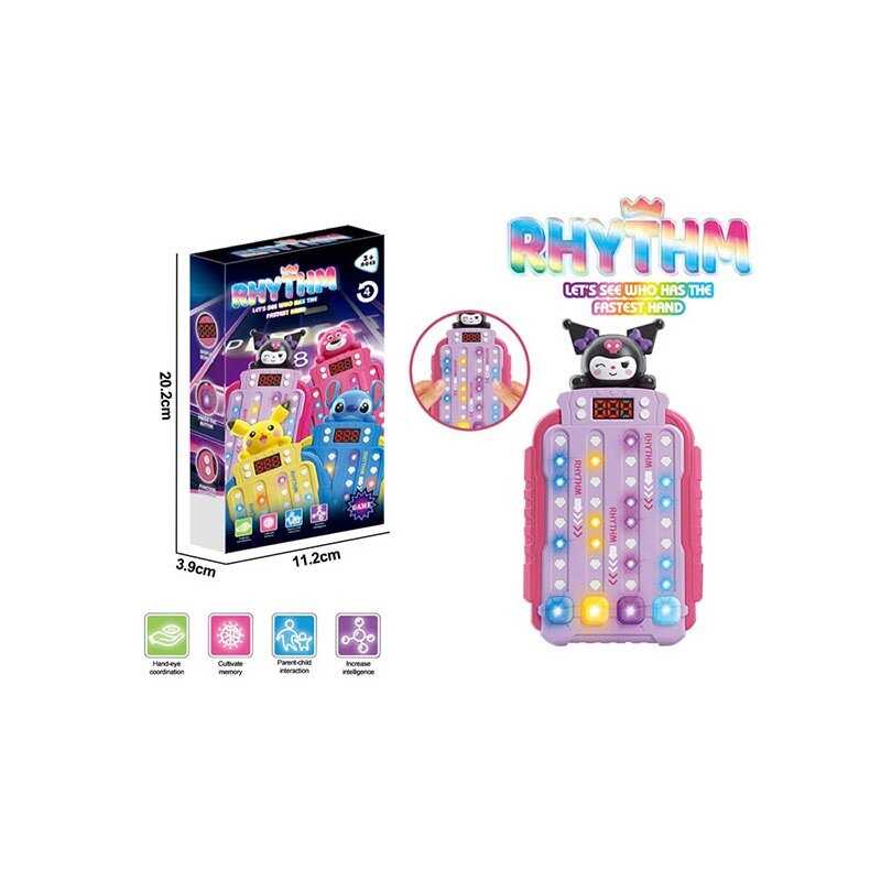 Електронна гра EC 999-5 B (120)  музика, озвучення англійською мовою, підсвічування, 7 режимів гри, 3 швидкості, герой, зміна гучності, підрахунок балів, в коробці