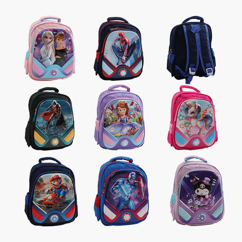 Рюкзак C 72879 (40) розмір: 27х10х33 см, 1 відділення, 3 кишені, на блискавці, пластикові вставки, в пакеті, ВИДАЄТЬСЯ МІКС ВИДІВ