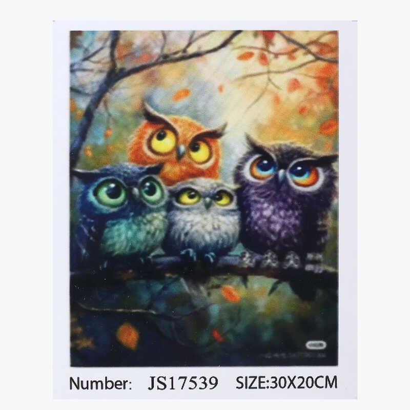 Алмазна мозаїка JS 17539 (50) "TK Group", 20х30 см, в коробці