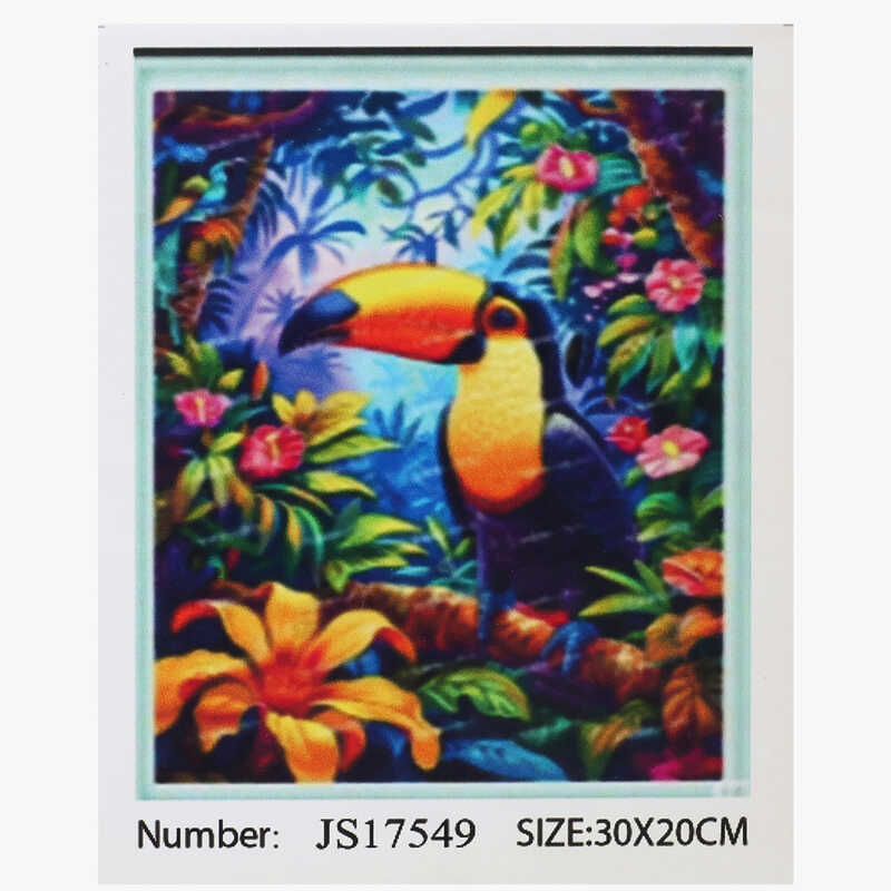 Алмазна мозаїка JS 17549 (50) "TK Group", 20х30 см, в коробці