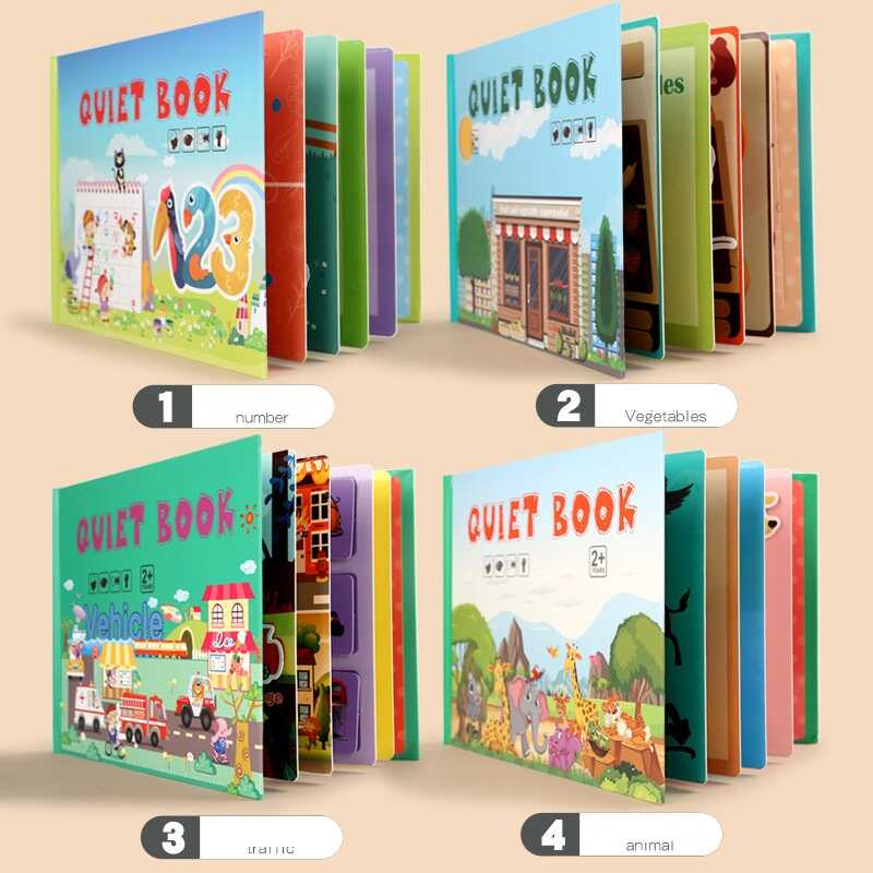 Книжка логічна C 74270 (40) 10 сторінок із завданнями, картинки, липучки, у плівці