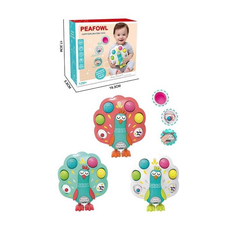 Брязкальце BY 227 (60) 3 кольори, в коробці, ВИДАЄТЬСЯ ТІЛЬКИ МІКС ВИДІВ