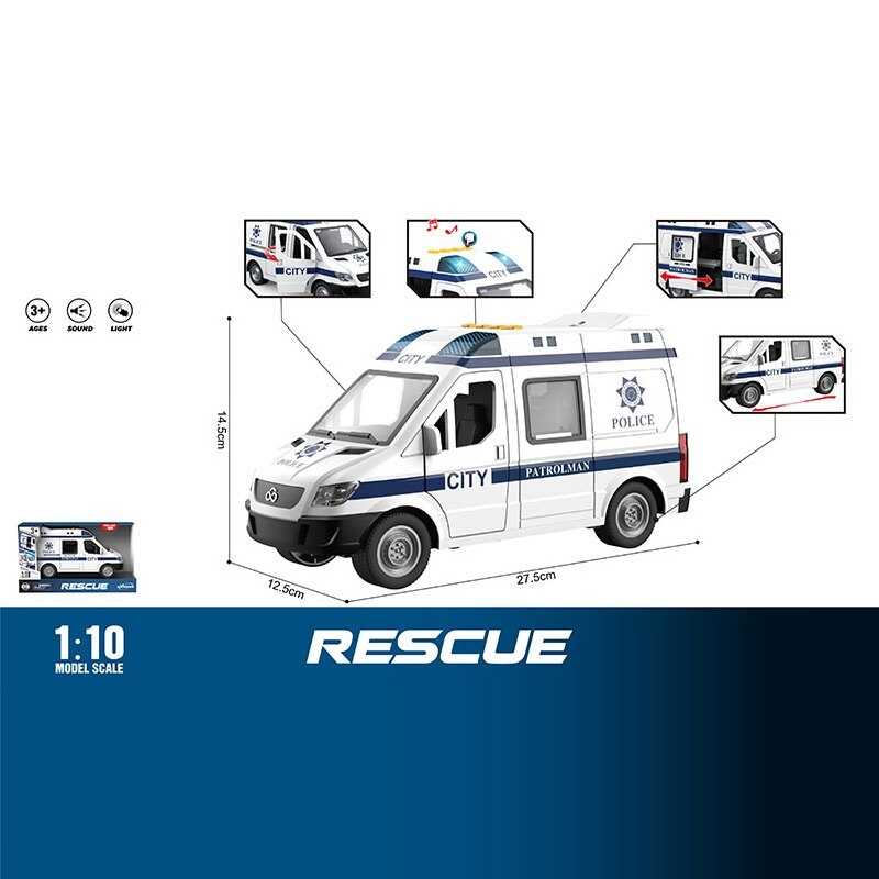 Машинка WY 1152 B (18) в коробці