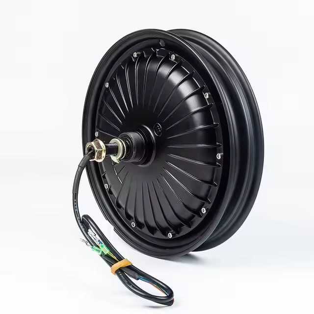 Двигун для електромопеда MT-2500W (1) розмір 12``, потужність 2500W, напруга 72V 