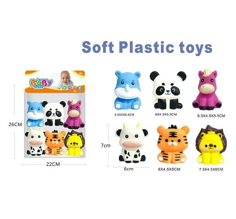 Іграшка для ванни 508-366 (144/2) 6 штук в пакеті