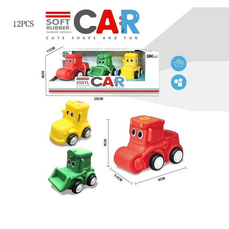 Набір машин CC 117-4 (96/2) 3шт в коробці