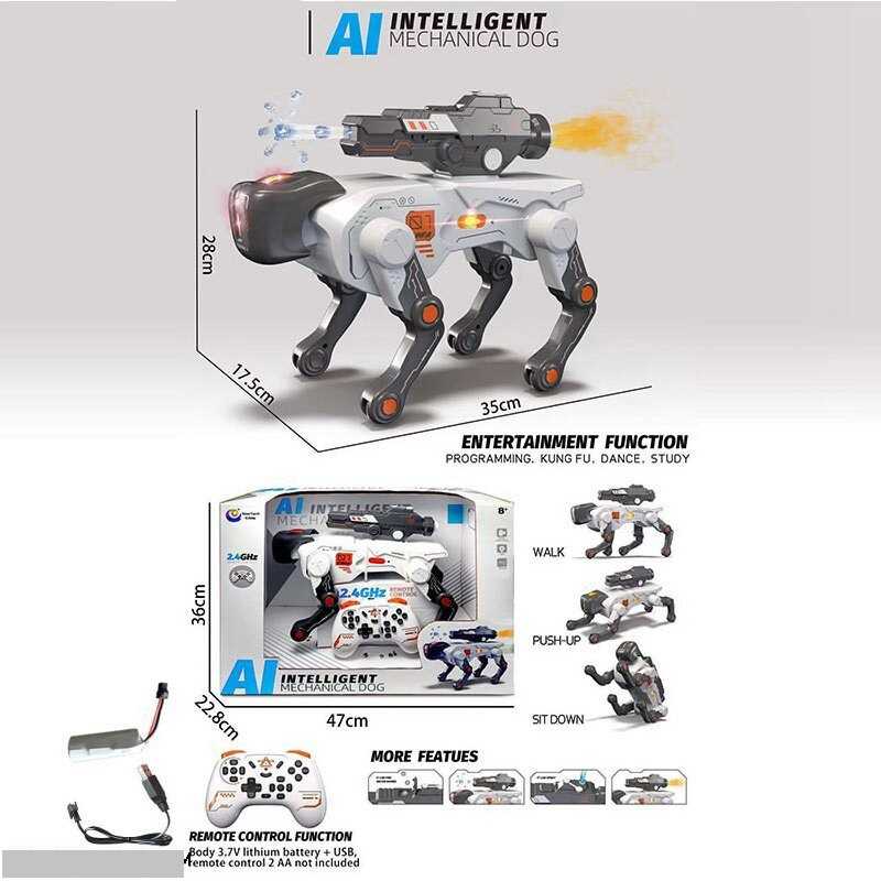 Робопес на радіокеруванні 9514-01 (8) в коробці