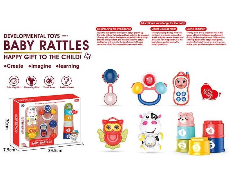 Набір брязкалець BM 1004 (30/2) в коробці