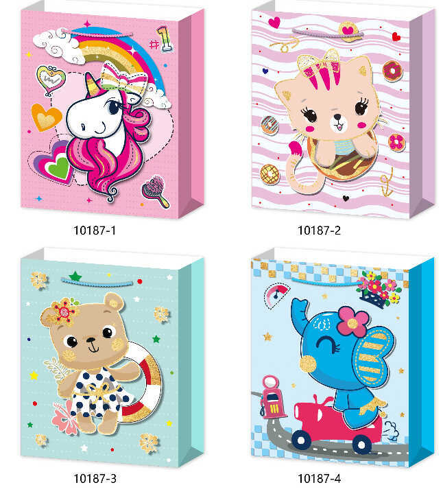 Пакет подарунковий C 75693 (480) 4 види, ВИДАЄТЬСЯ ТІЛЬКИ МІКС ВИДІВ