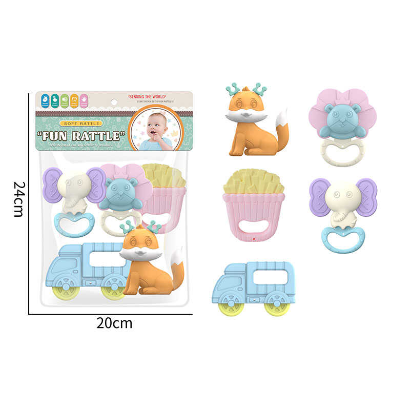 Набір брязкалець JHD 234 (144/2) 5 штук в пакеті