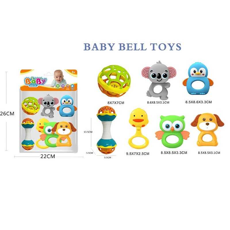 Набір брязкалець 508-157 (120/2) 7 штук в пакеті