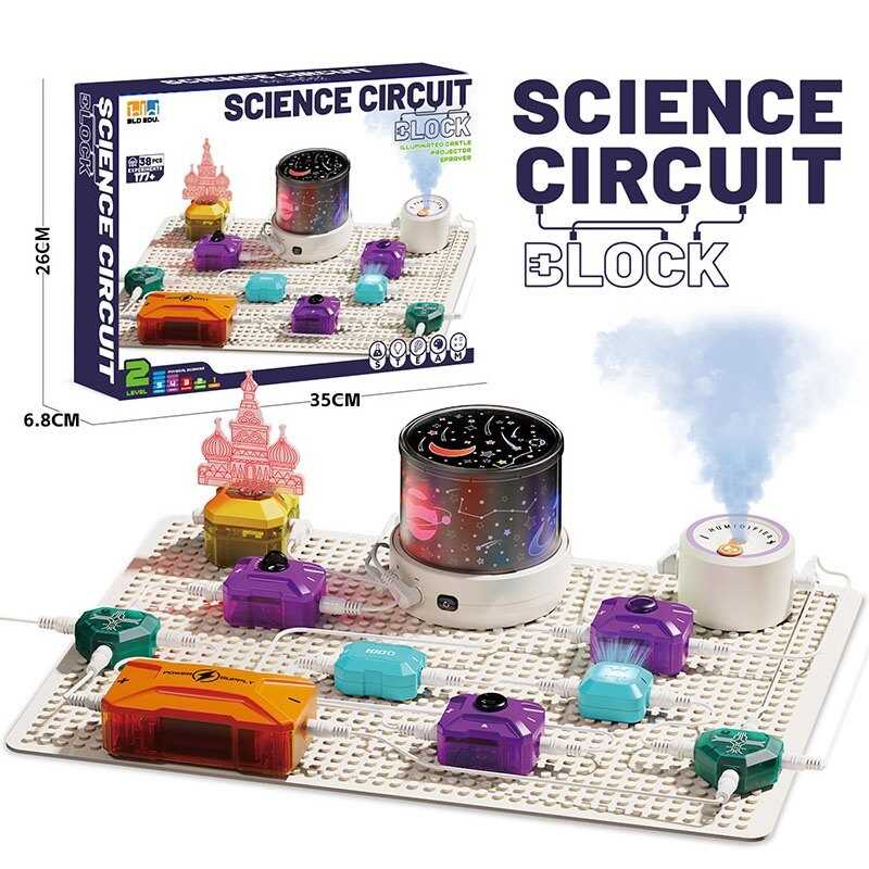 Електронний конструктор D 2008 (36/2) в коробці