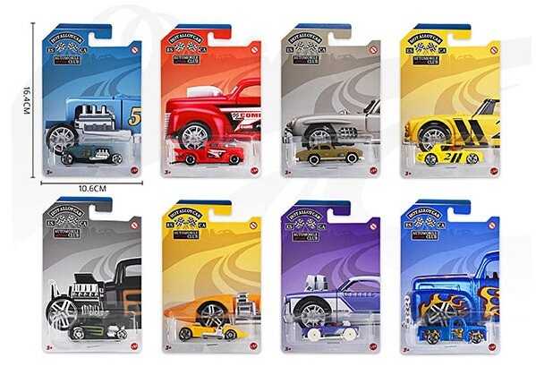 Машинка 8801 E (480/2) на листі, ВИДАЄТЬСЯ ТІЛЬКИ МІКС ВИДІВ